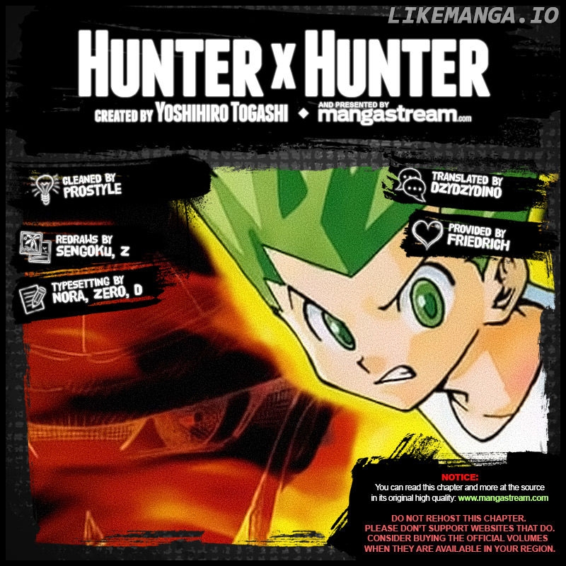 Hunter x Hunter, Chapter 388 image 02